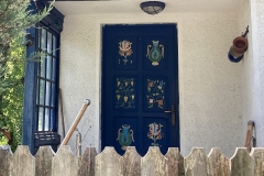 ușa pictată din Prahova